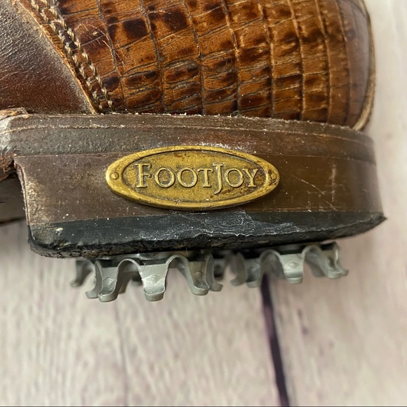 Vintage Men’s FootJoy ‘Premiere Classic’ Golf Shoe Size 9 - Picture 9 of 11